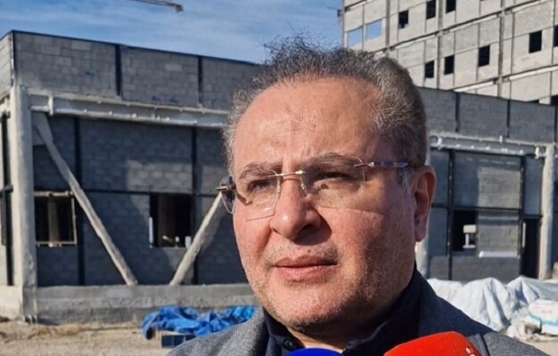 داورنیا: پروژه بیمارستان جدید نجف‌زاده اردبیل ۶۰ درصد پیشرفت دارد