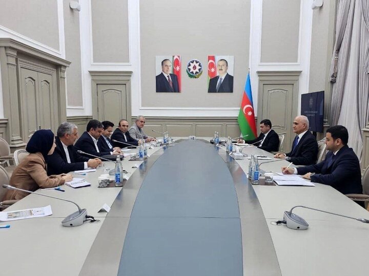 نشست استاندار اردبیل با معاون نخست‌وزیر جمهوری آذربایجان