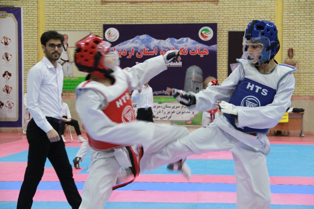نفرات برتر مسابقات تکواندو استان اردبیل معرفی شدند