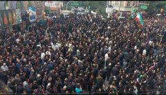 اجتماع بزرگ حسینیان در تاسوعای حسینی در مشگین شهر