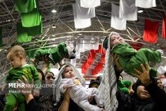 برگزاری همایش شیرخوارگان حسینی در اردبیل