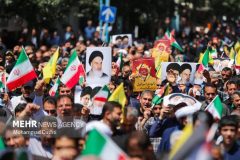 راهپیمایی «جمعه خشم و نصر» در اردبیل