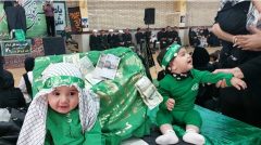 همایش شیرخوارگان حسینی در مشگین شهر