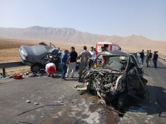 ۵ مصدوم در اثر تصادف رانندگی در جاده اردبیل به سردابه